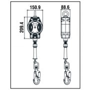 FA2040207 - Cavo retrattile - Disegno