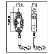 Cavo retrattile FA2040210 Disegno