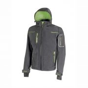 Space soft-shell grey/green