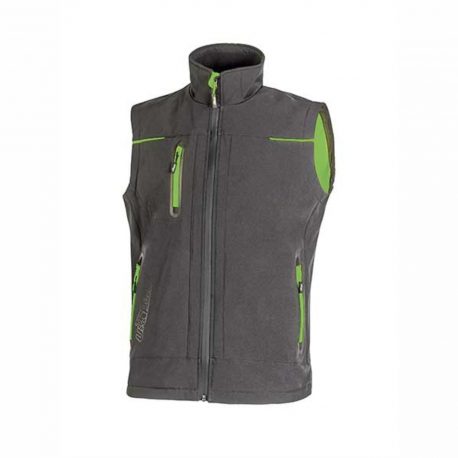 Universe gilet asphalt_grey-green